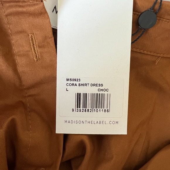 Mini Ruched Shirt Dress - Picture 5 of 5